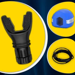 Oxybreeze Breathing Trainer with Jaw Trainer 