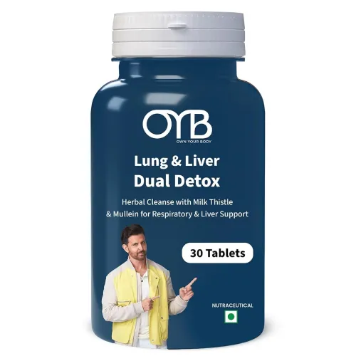 Image of OYB Lung & Liver Detox Tablets