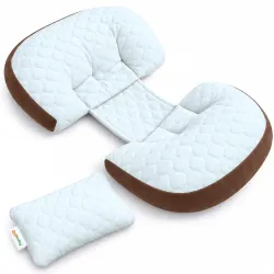 OYO BABY Adjustable H-Shape Pregnancy Support Pillow