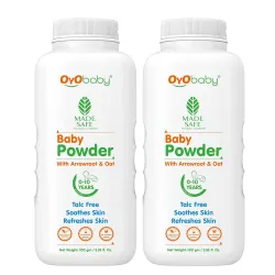 OYO BABY Gentle Baby Powder (100gms * pack of 2).
