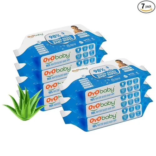 Image of OYO BABY Wipes for new born baby with Lid