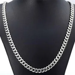 oyssta  Steel High Quality Silver Chain for Men