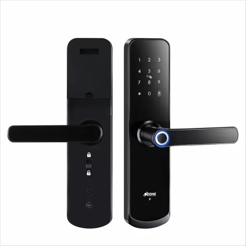 Image of Ozone Smart Digital Door Lock with Pin Code RFID Card & Mechanical Key 