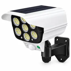 Pack of 1 Camera Shape Solar LED Light Fixture with Remote Control