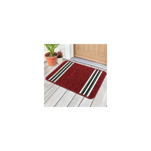 Image of Pack of 1 Nylon Bathroom Mat Anti-Skid Bath Rug