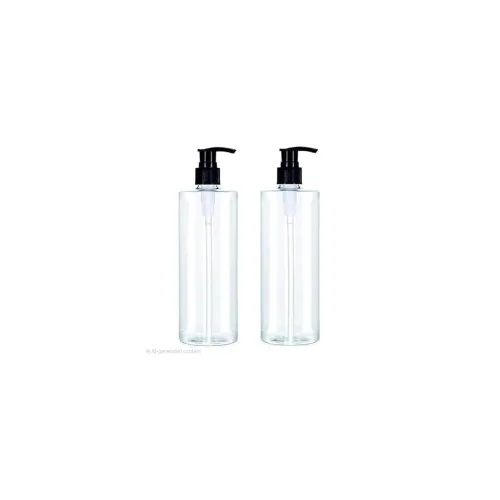 Image of (Pack of 2) 500 ML Dispenser BOTTAL,Transparent Clear Empty Dispenser Bottles