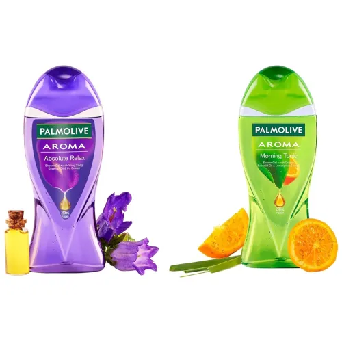 Image of Palmolive Body Wash Aroma Absolute Relax Shower Gel, 250ml & Body Wash Aroma Morning Tonic Shower Gel, 250ml