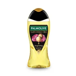 Palmolive Macadamia Oil & Peony Luminous Oils Invigorating Body Wash | Brightening & Moisturizing |Youthful skin | No paraben & silicones, pH balanced, Body Wash 250ml