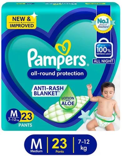 Image of Pampers All Round Protection Pants, Medium Size Baby Diapers