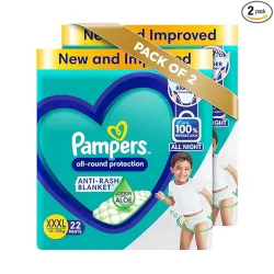 Pampers All round Protection Pants Style Baby Diapers Po2