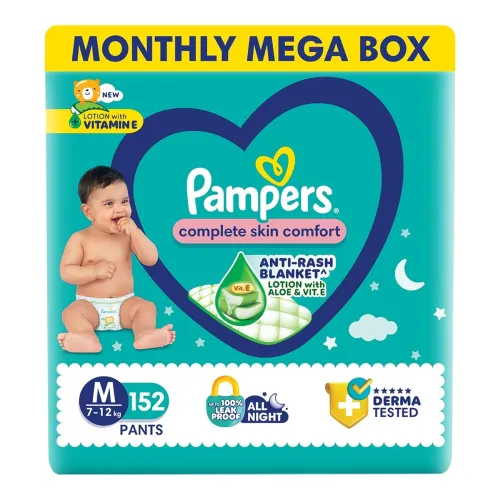 Image of Pampers Complete Skin Comfort Pants 76 Count Po2