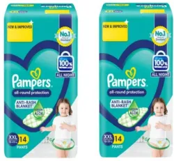 Pampers PANTS ALL ROUND PROTECTION DIAPERS 28 Pieces