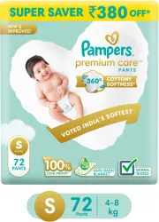 Pampers Premium Care Pant Diapers - S (72 Pieces)