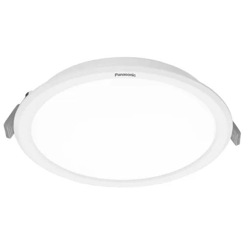 Image of Panasonic 10W LED Round PC Downlight for Ceiling 