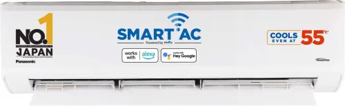 Image of Panasonic 2025 Model 1.5 Ton 5 Star Split Inverter with Wi-fi AC (CS-NU18AKY5WX/CU-NU18AKY5WX, White)