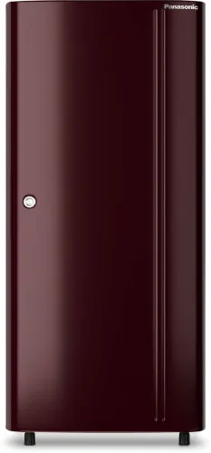 Image of Panasonic 190 L Direct Cool Single Door 2 Star Refrigerator (Plain Wine, NR-A202BURN)