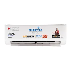 Panasonic 1.0 Ton 3 Star, New star rated, Premium WiFi Inverter Smart Split AC (DustBuster Tech,Matter Enabled, AI, High