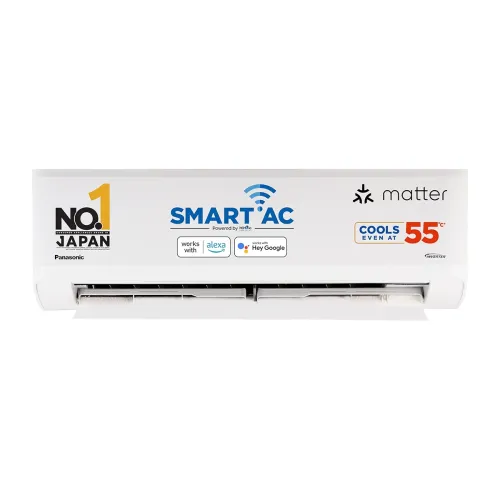 Image of Panasonic 1 Ton 4 Star Smart Inverter AC (CU-NU12AKY4W)