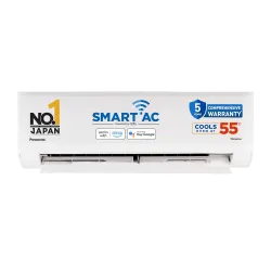 Panasonic 1.0 Ton 3 Star Premium Wi-Fi Inverter Smart Split AC (Matter Enabled, Higher Airflow, Copper Condenser, 7in1 C