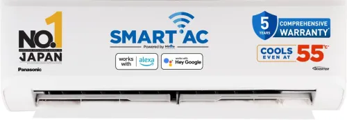 Image of Panasonic 2025 Model 1 Ton 5 Star Split Inverter AC