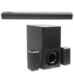 Panasonic 400W 5.1 Ch Sound Bar with 3D Surround Sound Speaker System, Dolby Digital Plus Touch Control,BT 5.3, USB,HDMI