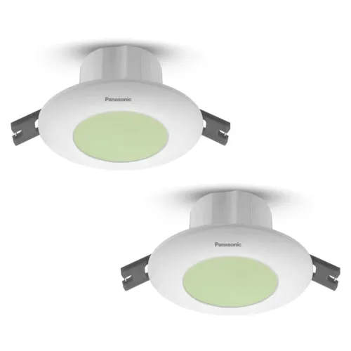 Image of Panasonic 5 Watt LED Deep Junction Downlighter, LED Downlight with 85mm Cut Out