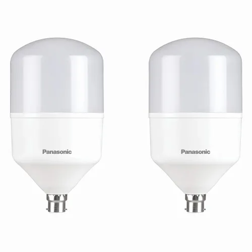 Image of Panasonic 50W B22 LED Cool Day Light Bulb, Pack of 2, (PBUM04507-pk2)