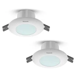 Panasonic 5 Watt Deep Junction Downlighter, Round LED Junction Downlight (Cool White, PDLM34057-2)