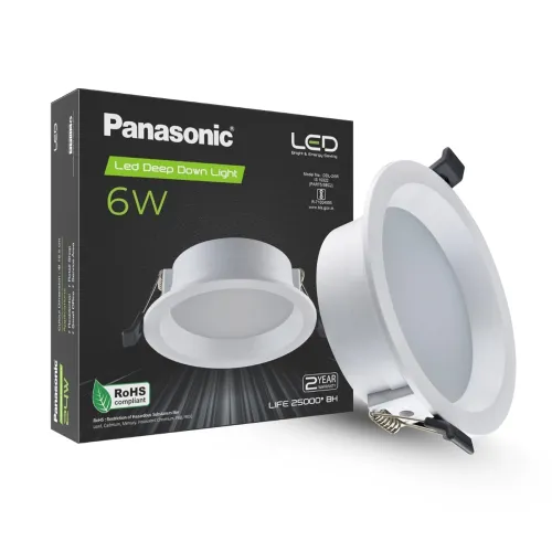 Image of Panasonic 6W Deep Type Round Down Ligh