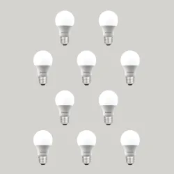 Panasonic 9W LED Bulb E27 – Cool Day Light (Pack of 10)