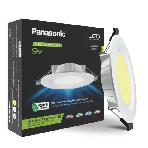 Image of Panasonic 9W LED Concealed Downlight 