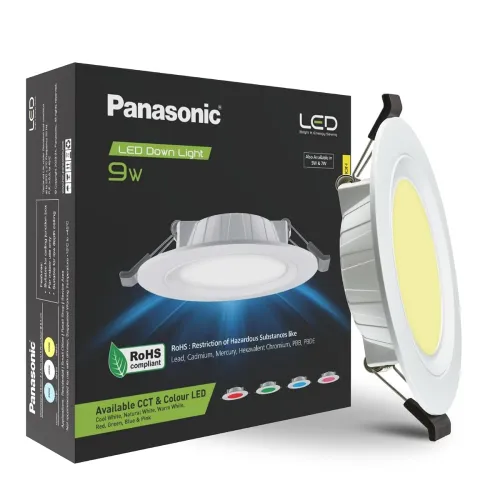 Image of Panasonic 9W LED Concealed Downlighter