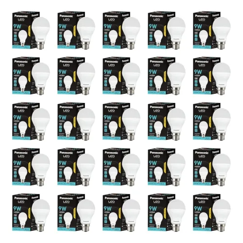 Image of Panasonic 9 Watt LED Bulb (Pack of 25)