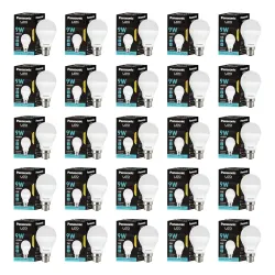 Panasonic 9 Watt LED Bulb (Pack of 25)