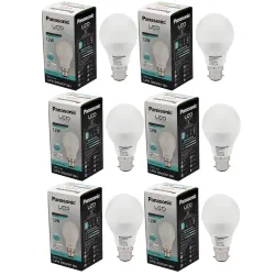 Panasonic B22 led Cool Day Light Bulb (12W) Pack of 6