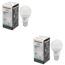 Panasonic Base B22 7-Watt LED Bulb Pack of 2