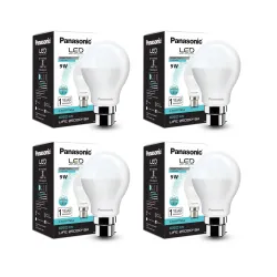 Panasonic Base B22 9-Watt LED Bulb Pack of 4