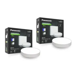 Panasonic 18 Watt LED Rimless Surface Panel Light | Elegant Rimless Design | Surface Mounted LED Down Light for Ceiling 