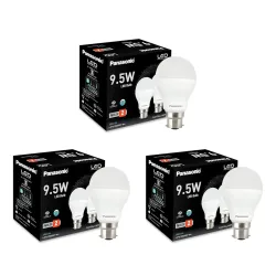 Panasonic 9.5W LED Bulb – Pack of 6, Cool Daylight, B22D
