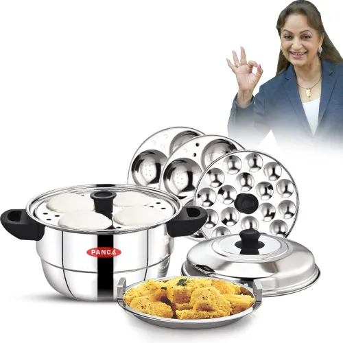 Image of PANCA 15L Stainless Steel Idli Maker