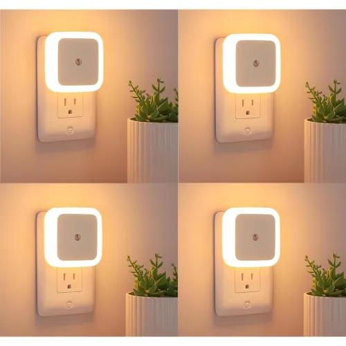 Image of PANCA 4pc Night Lamp Sensor Light for Bedroom Bed Side Home |