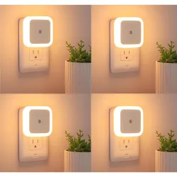 PANCA 4pc Night Lamp Sensor Light