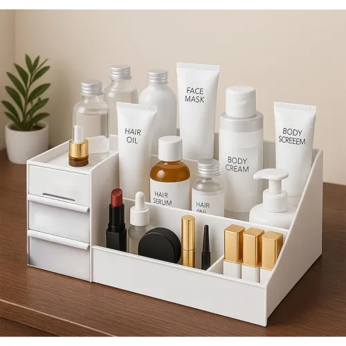 Image of PANCA Cosmetic Organizer Box with Drawers 
