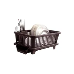 PANCA Plastic Dish Drying Rack for Home Countertop Utensil Organizer