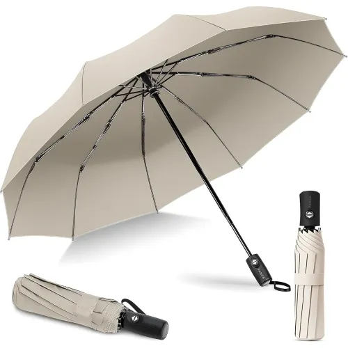 Image of PANCA Windproof Automatic Open Close Travel Umbrella for Men & Women