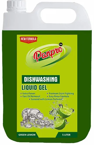 Image of PanPro Dishwash Liquid Utensil Cleaner Dish Cleaning Gel 5L