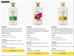 Pantene Advanced Hairfall Solution up to 50% Discount 