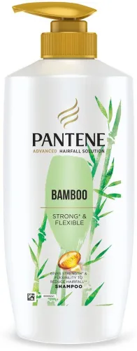 Image of PANTENE Advanced Hairfall Solution with Bamboo Shampoo  (650 ml)