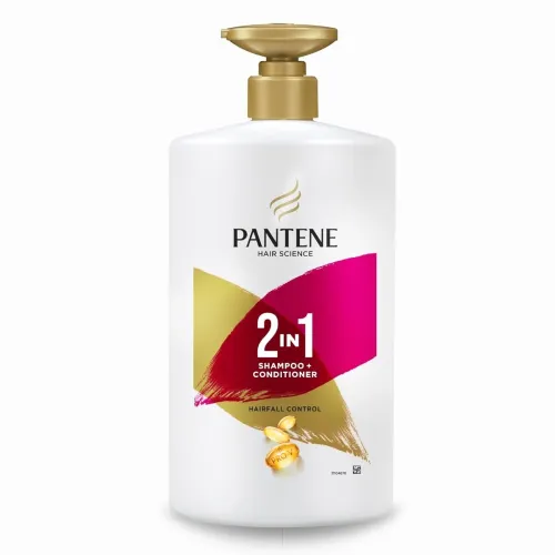 Image of Pantene Advanced Hairfall Solution, 2in1 Anti-Hairfall Shampoo & Conditioner for Women, 1L