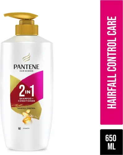 Image of PANTENE Hair Science 2in1 Hairall Control Shampoo+Conditioner (650 ml) 